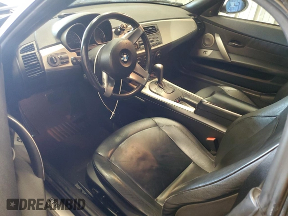2003 BMW Z4 3.0i with VIN 4USBT53433LU00627, listed as a Copart auction lot 59109725 with 96,421 mi miles and Salvage title. Bid and sale history available at DreamBid. Image 8.
