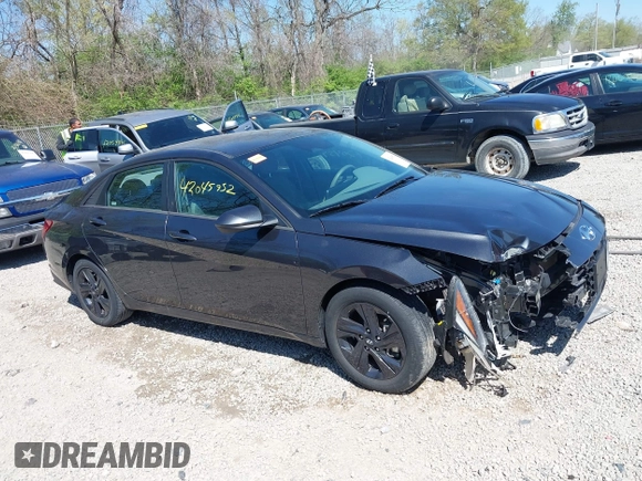 2023 Hyundai Elantra SEL with VIN 5NPLM4AG0PH104487, listed as a IAAI auction lot 42045952 with 39,575 mi miles and . Bid and sale history available at DreamBid. Image 13.