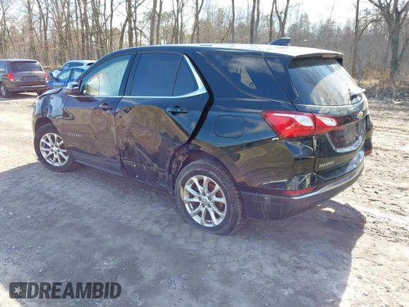 2018 Chevrolet Equinox LT with VIN 2GNAXSEV4J6252706, listed as a IAAI auction lot 41973930 with 107,901 mi miles and . Bid and sale history available at carsss.com. Image 3.