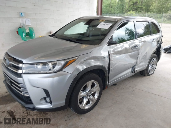2018 Toyota Highlander Hybrid Limited with VIN 5TDDGRFH6JS038295, listed as a IAAI auction lot 42442074 with 248,875 mi miles and . Bid and sale history available at DreamBid. Image 2.