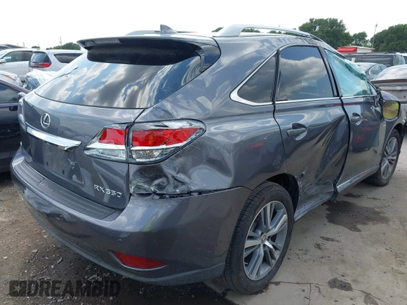 2015 Lexus RX 350 with VIN 2T2ZK1BA0FC150777, listed as a IAAI auction lot 42338786 with 109,815 mi miles and . Bid and sale history available at DreamBid. Image 4.