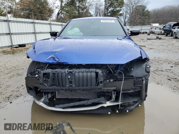 2024 BMW 4 Series M440i with VIN WBA63AW01RFR21066, listed as a Copart auction lot 44224145 with 12,943 mi miles and Salvage Title. Bid and sale history available at DreamBid. Image 5.