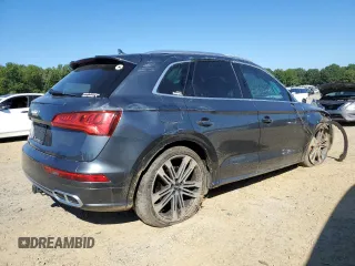 2018 Audi SQ5 Premium Plus with VIN WA1A4AFY9J2019836, listed as a Copart auction lot 73639304 with 59,283 mi miles and Salvage Title. Bid and sale history available at DreamBid. Image 3.