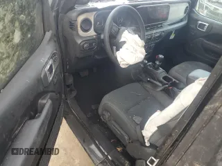 2024 Jeep Gladiator Sport z VIN 1C6HJTAGXRL109663, wystawiony jako Copart lot #54625495 z przebiegiem Nie podano mil oraz Nie do naprawy • Non repairable. Historia ofert i sprzedaży dostępna na DreamBid. Obrazek 8.