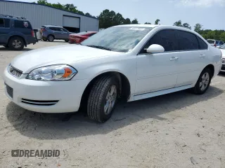 2015 Chevrolet Impala LS with VIN 2G1WA5E37F1134131, listed as a Copart auction lot 58817805 with 109,195 mi miles and Salvage title. Bid and sale history available at DreamBid. Image 1.