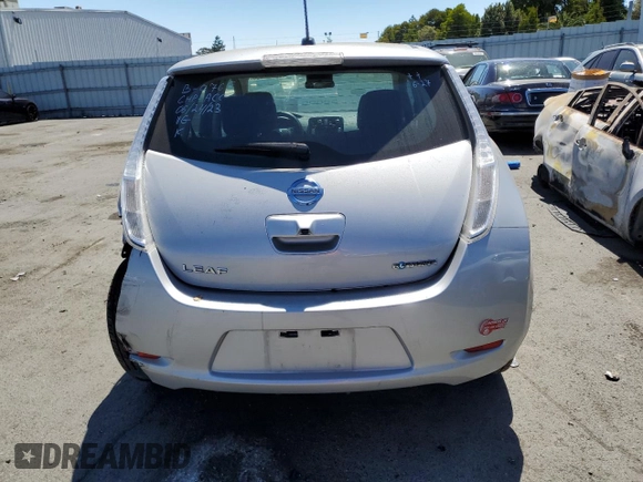 2017 Nissan LEAF SL with VIN 1N4BZ0CP8HC309870, listed as a Copart auction lot 57824983 with 49,123 mi miles. Bid and sale history available at carsss.com. Image 6.