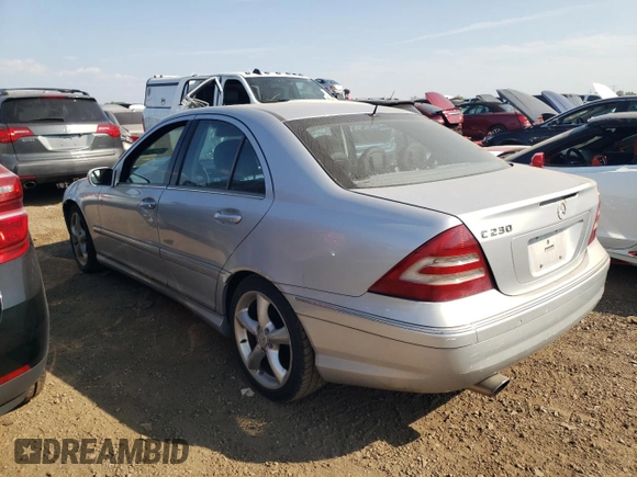 2006 Mercedes-Benz C 230 Sport z VIN WDBRF52H16F829265, wystawiony jako Copart lot #67175344 z przebiegiem 125 226 mil mil oraz Nie do naprawy • Non repairable. Historia ofert i sprzedaży dostępna na DreamBid. Obrazek 2.