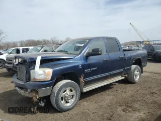 2006 Dodge Ram 2500 SLT with VIN 1D7KS28C86J171911, listed as a Copart auction lot 48720865 with 319,834 mi miles and Salvage Title. Bid and sale history available at carsss.com. Image 1.