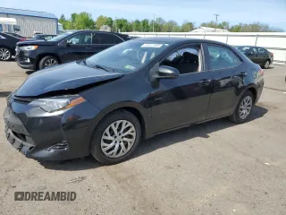 2019 Toyota Corolla L with VIN 2T1BURHEXKC141300, listed as a Copart auction lot 55017935 with 77,718 mi miles and Salvage Title. Bid and sale history available at DreamBid. Image 1.