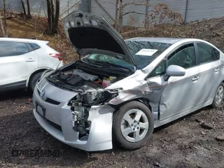 2010 Toyota Prius II with VIN JTDKN3DU3A0122443, listed as a IAAI auction lot 42030295 with 241,889 mi miles. Bid and sale history available at carsss.com. Image 6.