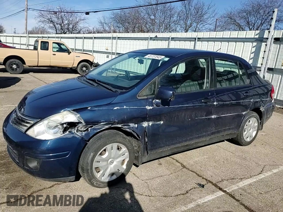 2011 Nissan Versa 1.8 S with VIN 3N1BC1AP3BL411144, listed as a Copart auction lot 46737845 with 176,865 mi miles and Salvage Title. Bid and sale history available at carsss.com. Image 11.