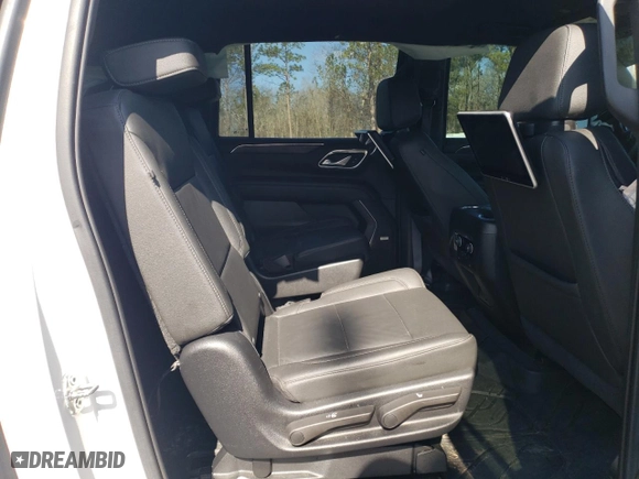 2021 Chevrolet Suburban LT with VIN 1GNSCCKD0MR431237, listed as a Copart auction lot 46047225 with 57,051 mi miles and Salvage Title. Bid and sale history available at carsss.com. Image 12.