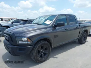 2024 Ram 1500 Warlock with VIN 1C6RR6LG6RS142337, listed as a IAAI auction lot 42734480 with 36,410 mi miles and . Bid and sale history available at DreamBid. Image 2.