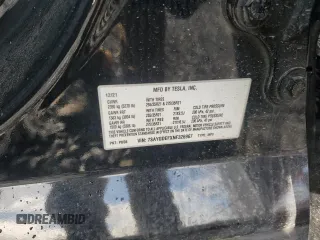 2022 Tesla Model Y Performance z VIN 7SAYGDEFXNF326967, wystawiony jako Copart lot #48934175 z przebiegiem 53 167 mil mil oraz Szkoda całkowita • Salvage title. Historia ofert i sprzedaży dostępna na DreamBid. Obrazek 16.