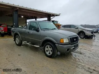 2005 Ford Ranger XL with VIN 1FTYR10U45PA48097, listed as a Copart auction lot 45024735 with 136,421 mi miles and Salvage Title. Bid and sale history available at carsss.com. Image 10.