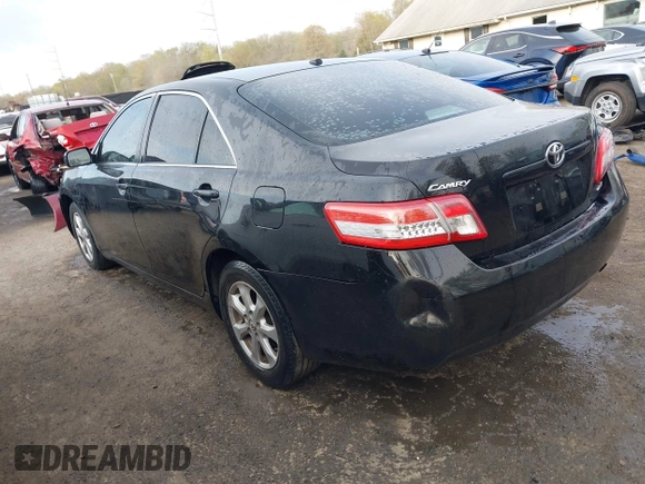 2011 Toyota Camry LE with VIN 4T4BF3EK3BR138647, listed as a IAAI auction lot 41992906 with 186,346 mi miles. Bid and sale history available at carsss.com. Image 3.