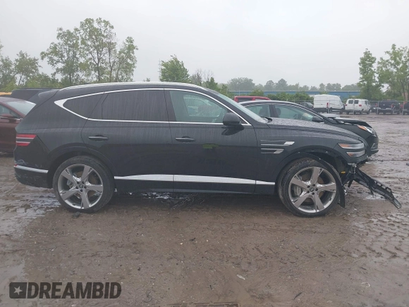 2023 Genesis GV80 z VIN KMUHCESCXPU139647, wystawiony jako IAAI lot #42308214 z przebiegiem 33 177 mil mil oraz . Historia ofert i sprzedaży dostępna na DreamBid. Obrazek 13.