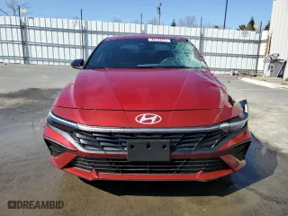 2025 Hyundai Elantra SEL Sport with VIN KMHLM4DG3SU874057, listed as a Copart auction lot 47537345 with 5,008 mi miles and Clean Title. Bid and sale history available at carsss.com. Image 5.