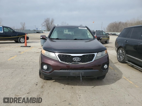 2012 Kia Sorento LX with VIN 5XYKTDA6XCG219069, listed as a Copart auction lot 49392005 with 95,658 mi miles and Salvage Title. Bid and sale history available at DreamBid. Image 5.