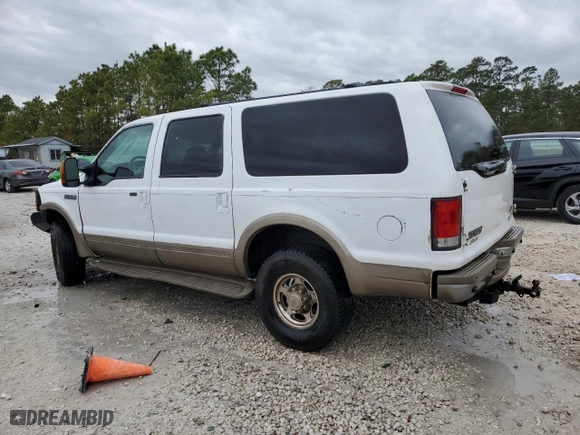 2000 Ford Excursion Limited with VIN 1FMSU43F2YEC77294, listed as a Copart auction lot 42567845 with 303,985 mi miles and Salvage Title. Bid and sale history available at carsss.com. Image 2.