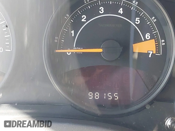 2015 Jeep Compass Sport with VIN 1C4NJCBB0FD122085, listed as a IAAI auction lot 41599772 with 98,155 mi miles. Bid and sale history available at carsss.com. Image 7.