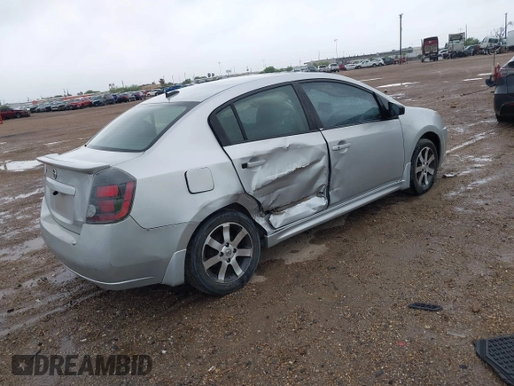 2012 Nissan Sentra S with VIN 3N1AB6AP6CL763843, listed as a IAAI auction lot 41892394 with 150,282 mi miles and . Bid and sale history available at DreamBid. Image 4.