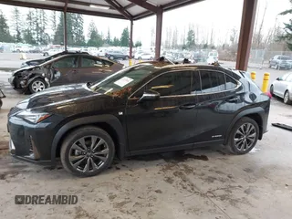 2021 Lexus UX with VIN JTHR9JBH5M2049855, listed as a IAAI auction lot 41237894 with 61,575 mi miles. Bid and sale history available at carsss.com. Image 14.