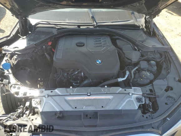2019 BMW 3 Series 330i xDrive with VIN WBA5R7C56KAJ79537, listed as a Copart auction lot 56411495 with 72,243 mi miles and Salvage title. Bid and sale history available at DreamBid. Image 11.
