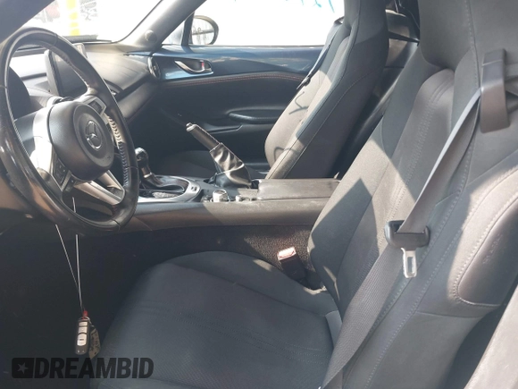 2018 Mazda MX-5 Miata Grand Touring with VIN JM1NDAM71J0201351, listed as a IAAI auction lot 42401474 with 96,054 mi miles and . Bid and sale history available at DreamBid. Image 8.