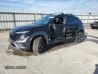 2022 Hyundai Kona Limited with VIN KM8K53A38NU794231, listed as a Copart auction lot 49715855 with 47,268 mi miles and Clean title. Bid and sale history available at DreamBid. Image 1.