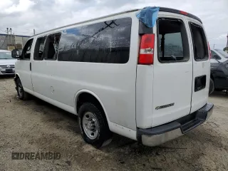 2017 Chevrolet Express Passenger LT z VIN 1GAZGPFG1H1180376, wystawiony jako Copart lot #54597385 z przebiegiem Nie podano mil oraz Szkody całkowita. Historia ofert i sprzedaży dostępna na DreamBid. Obrazek 2.