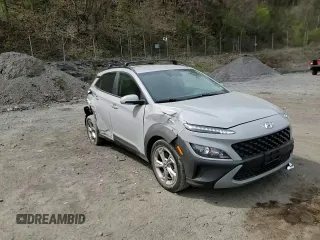 2022 Hyundai Kona SEL with VIN KM8K6CAB0NU819594, listed as a Copart auction lot 54339375 with 21,457 mi miles and Salvage Title. Bid and sale history available at DreamBid. Image 14.
