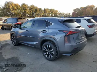 2020 Lexus NX with VIN JTJSARDZ7L2226285, listed as a Copart auction lot 75920504 with 106,883 mi miles and Salvage Title. Bid and sale history available at carsss.com. Image 2.