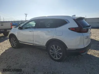2021 Honda CR-V Touring with VIN 2HKRW2H93MH617888, listed as a Copart auction lot 47241725 with 28,941 mi miles and Salvage Title. Bid and sale history available at carsss.com. Image 2.