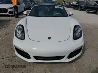 2015 Porsche Boxster z VIN WP0CA2A82FK110152, wystawiony jako Copart lot #76667714 z przebiegiem Nie podano mil oraz Nie do naprawy • Non repairable. Historia ofert i sprzedaży dostępna na DreamBid. Obrazek 5.