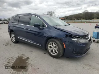 2018 Chrysler Pacifica Touring L with VIN 2C4RC1BG4JR204001, listed as a Copart auction lot 51656875 with 166,354 mi miles and Salvage Title. Bid and sale history available at DreamBid. Image 4.
