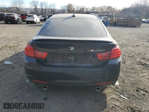2015 BMW 4 Series 435i with VIN WBA4B1C5XFD955296, listed as a Copart auction lot 79456744 with 98,285 mi miles and Salvage Title. Bid and sale history available at DreamBid. Image 6.