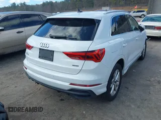 2023 Audi Q3 S line Premium with VIN WA1DECF39P1034247, listed as a IAAI auction lot 41889564 with 49,387 mi miles and . Bid and sale history available at DreamBid. Image 4.