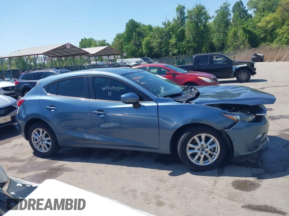 2015 Mazda 3 i Touring with VIN 3MZBM1L79FM187074, listed as a IAAI auction lot 42147375 with 23,394 mi miles and . Bid and sale history available at DreamBid. Image 14.