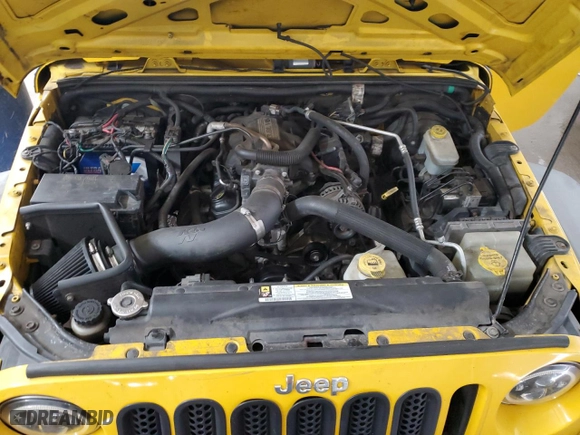2008 Jeep Wrangler Unlimited X with VIN 1J4GA39128L520021, listed as a Copart auction lot 65845984 with 193,120 mi miles and Salvage Title. Bid and sale history available at carsss.com. Image 11.
