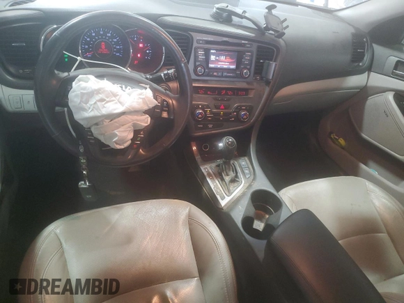 2013 Kia Optima EX with VIN 5XXGN4A7XDG168459, listed as a Copart auction lot 56117545 with 123,631 mi miles and Salvage title. Bid and sale history available at DreamBid. Image 8.