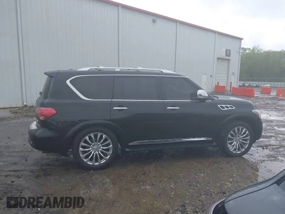 2012 Infiniti QX56 8-passenger with VIN JN8AZ2NCXC9315241, listed as a IAAI auction lot 41958081 with 148,252 mi miles. Bid and sale history available at carsss.com. Image 13.