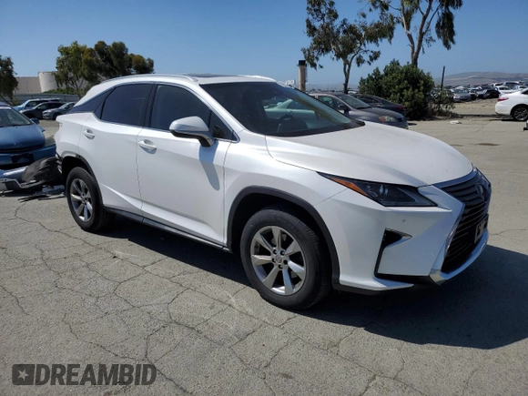 2016 Lexus RX 350 with VIN JTJBZMCA8G2010538, listed as a Copart auction lot 55856555 with 68,952 mi miles and Salvage title. Bid and sale history available at DreamBid. Image 4.