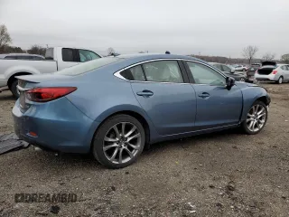2017 Mazda 6 Grand Touring with VIN JM1GL1W53H1121416, listed as a Copart auction lot 50084295 with 104,206 mi miles and Salvage Title. Bid and sale history available at carsss.com. Image 3.