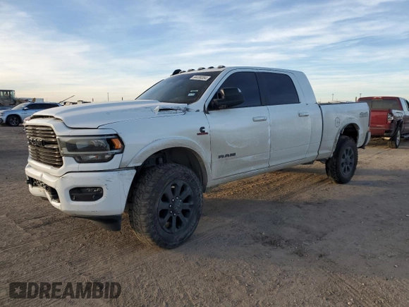2019 Ram 2500 Laramie with VIN 3C6UR5NL0KG664229, listed as a Copart auction lot 84499384 with 146,725 mi miles and Salvage Title. Bid and sale history available at carsss.com. Image 1.