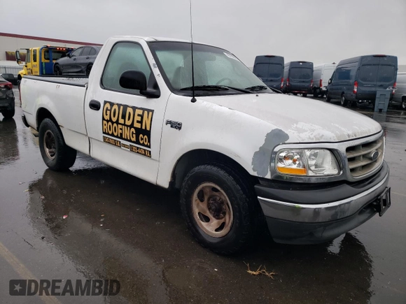 2001 Ford F-150 XL with VIN 3FTZF17231MA21619, listed as a Copart auction lot 43792095 with 529,161 mi miles and Clean title. Bid and sale history available at DreamBid. Image 4.