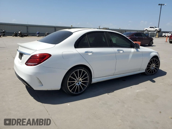 2018 Mercedes-Benz C 300 with VIN 55SWF4JB3JU237454, listed as a Copart auction lot 49486325 with 119,869 mi miles and Salvage Title. Bid and sale history available at DreamBid. Image 3.