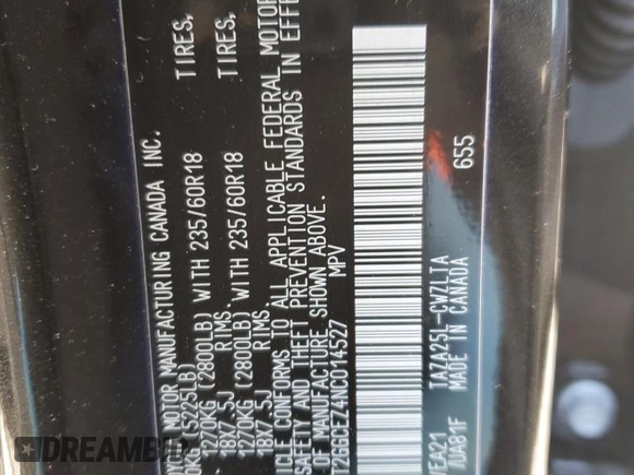 2022 Lexus NX with VIN 2T2GGCEZ4NC014527, listed as a Copart auction lot 87303704 with 0 mi miles and Salvage Title. Bid and sale history available at carsss.com. Image 13.