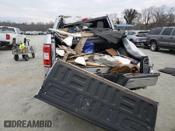 2018 Ford F-150 XL with VIN 1FTEW1CB9JFC55137, listed as a Copart auction lot 86441214 with 85,254 mi miles and Salvage Title. Bid and sale history available at carsss.com. Image 6.