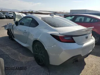 2023 Toyota GR86 Premium with VIN JF1ZNBE17P9763652, listed as a Copart auction lot 63326124 with 7,362 mi miles and Salvage Title. Bid and sale history available at carsss.com. Image 2.